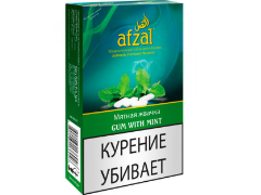 Кальянный табак Afzal Gum With Mint 40 gr