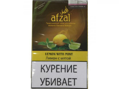 Кальянный табак Afzal Lemon With Mint 40 gr