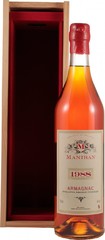 Арманьяк Castarede Maniban Armagnac AOC 1988 wooden box, 0.7 л.