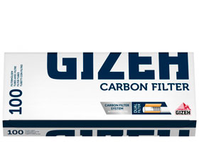 Гильзы для самокруток Gizeh Carbon Filter 100 шт