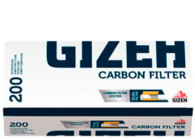 Гильзы для самокруток Gizeh Carbon Filter 200 шт