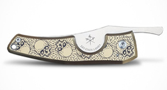 Сигарный нож Le Petit Brass Skulls