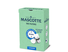 Фильтры для самокруток Mascotte Filters Carbon 8 мм