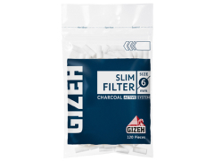 Фильтры для самокруток Gizeh Carbon Slim 6mm