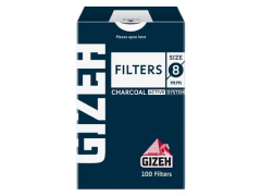 Фильтры для самокруток Gizeh Standard Carbon 8mm