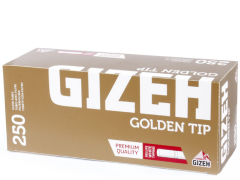 Гильзы для самокруток Gizeh Golden Tip 250 шт
