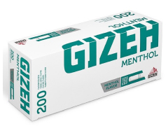 Гильзы для самокруток Gizeh Menthol 200 шт
