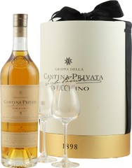 Граппа Bocchino Cantina Privata 8 anni gift box with 2 glasses