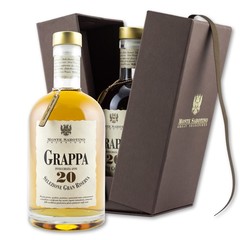 Граппа Monte Sabotino Selezione Gran Riserva 20 y.o., gift box, 0.7 л .