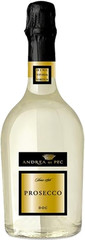 Игристое вино Andrea di Pec Prosecco Extra Dry , 0,75 л.