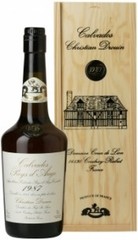 Кальвадос Coeur de Lion Calvados Pays d'Auge 1987, wooden box, 0.7 л