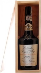 Кальвадос Coeur de Lion Calvados Pays d'Auge 1992, wooden box, 0.7 л