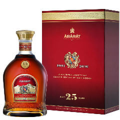 Коньяк Арарат 25-летний gift box, 0,75 л.
