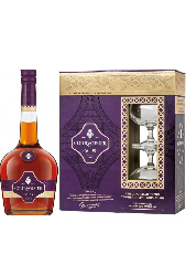 Коньяк Courvoisier VS, with 2-glasses box, 0.7 л