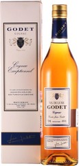 Коньяк Godet Cuvee Jean Godet VS de Luxe, gift box, 0.7 л