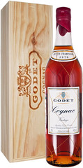 Коньяк Godet Vintage Petite Champagne AOC 1970, wooden box, 0.7 л