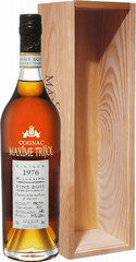Коньяк Maxime Trijol Fins Bois AOC, 1976, wooden box, 0.7 л
