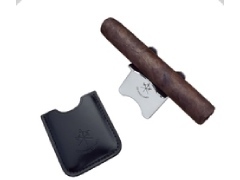 Подставка под сигару Le Petit Black Leather Cigar Stand
