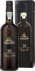 Портвейн Calem 10 Years Old Tawny Porto gift box, 0,75 л.