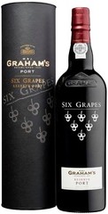 Портвейн Graham's Six Grapes Reserve Port gift box, 0,75 л.