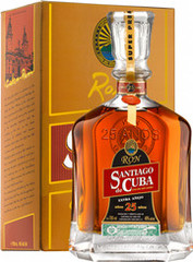 Ром Santiago de Cuba Extra Anejo 25 years old gift box, 0,7 л.