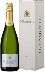 Шампанское Delamotte Brut Champagne AOC gift box, 0,75 л.