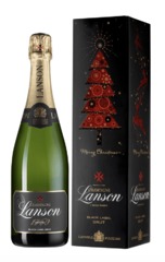 Шампанское Lanson Black Label Brut gift box, 0,75 л.