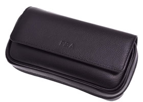 Сумка P&A для 2 трубок и табака 415-Black