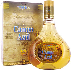 Текила  Anejo Campo Azul, gift box, 0.7 л