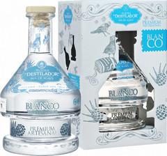 Текила El Destilador Premium Artesanal Blanco, gift box, 0.75