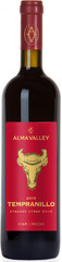 Вино красное сухое Alma Valley Tempranillo, 0,75 л