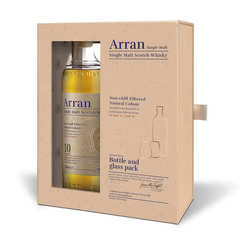 Виски Arran 10 years Gift Box With 2 Glasses, 0.7 л