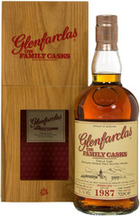 Виски Glenfarclas 1987 Family Casks in gift box, 0.7 л.