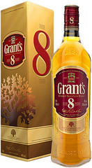 Виски Grant's 8 Years Old, gift box, 0.7 л