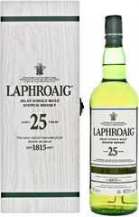 Виски Laphroaig 25 Years Old , gift box, 0.7 л