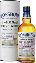Виски Mossburn Vintage Casks No.2 Inchgower, 2007, in tube, 0.7 л
