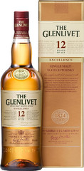 Виски The Glenlivet 12 Years Old Excellence, gift box, 0.7 л