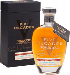 Виски Tomintoul, Five Decades, gift box, 0.7 л