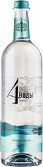 Вода Абрау-Дюрсо 4 Воды Газированная в стеклянной бутылке, 375 мл