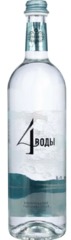 Вода Абрау-Дюрсо 4 Воды Газированная Виноградная в стеклянной бутылке, 0.75 л