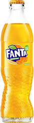Вода "Fanta" Orange, стекло, 0.33 л