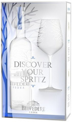Водка Belvedere gift box with glass, 0.7 л