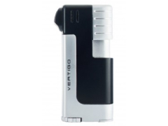 Зажигалка Vertigo Pipe Governor Black & Chrome