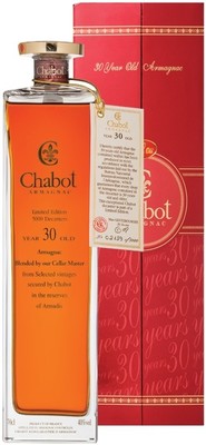 Арманьяк Chabot 30 Years Old, gift box, 0.7 л вид 1