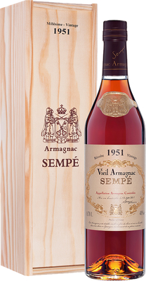 Арманьяк Sempe Vieil Armagnac 1951 , 0,7 л вид 1