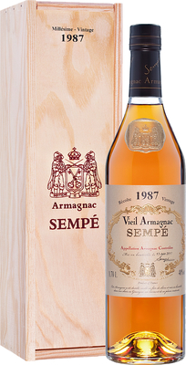 Арманьяк Sempe Vieil Armagnac 1987 , 0,7 л вид 1