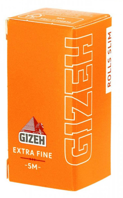 Бумага для самокруток Gizeh Rolls Slim Extra Fine 5м вид 1
