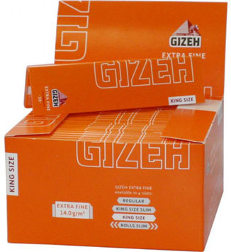 Бумага для самокруток Gizeh Extra Fine King Size 33 вид 1