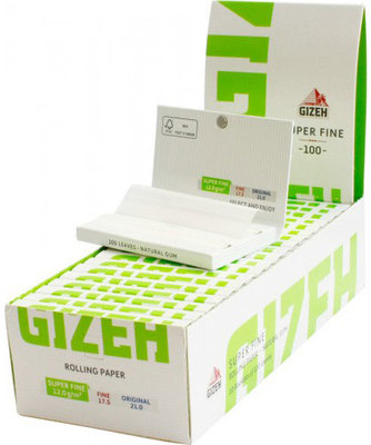 Бумага для самокруток Gizeh Magnet Super Fine 100 вид 2