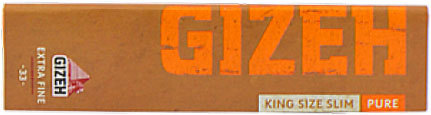 Бумага для самокруток Gizeh Pure Extra Fine King Size 33 вид 1